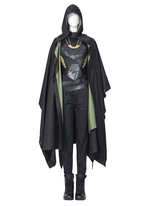 TV Drama Loki Female Loki Sylvie Lushton Halloween Cosplay Costume Upgraded Version Set
