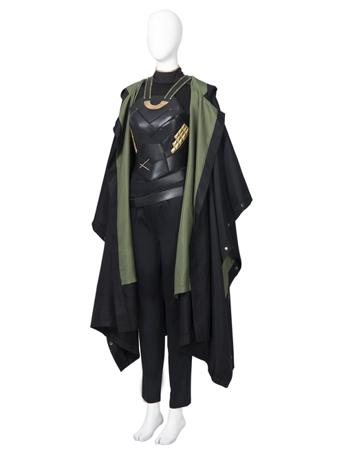 TV Drama Loki Female Loki Sylvie Lushton Halloween Cosplay Costume Upgraded Version Set