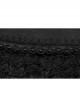 Black Pearl Ribbon Gothic Lace Collar