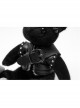 Metal Buckle Rivet Decoration Black Punk Bear Dolls