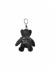 Metal Buckle Rivet Decoration Black Punk Bear Dolls