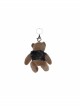 Metal Buckle Rivet Decoration Brown Punk Bear Dolls