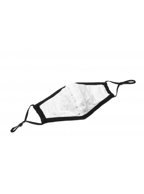 Plastic Tip Cone Nail Decoration Stereotyped Bone Inside Splice Mesh Side Ear Ropes Black Punk Mask