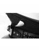 Metal Buckle Leather Loop Metal Chain Demon Corner Nail Black Punk Military Hat