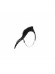 Metal Rivet Collar Side Webbing Black Gothic Independent Lace Collar