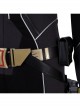 Black Widow Natasha Romanoff Black Battle Suit Halloween Cosplay Costume Full Set