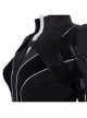 Black Widow Natasha Romanoff Black Battle Suit Halloween Cosplay Costume Full Set