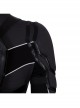 Black Widow Natasha Romanoff Black Battle Suit Halloween Cosplay Costume Full Set