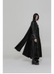 Black Jacquard Print Long Sleeves Tight Gothic T-Shirt