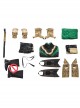 TV Drama Loki Armor Battle Suit Upgrade Version Halloween Cosplay Costume Set