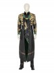 TV Drama Loki Armor Battle Suit Upgrade Version Halloween Cosplay Costume Set