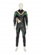 TV Drama Loki Armor Battle Suit Upgrade Version Halloween Cosplay Costume Set