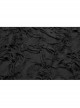 Broken Holes Flare Sleeve Irregular Sharp Corners Hem Black Punk Hooded Knit T-Shirt