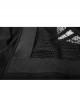 Gothic Female Casual Black Stitching V-neck High Waist Belt Dress