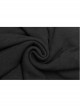 V-Neck Back Metal Eyelets Lace-Up Black Punk Fine Rib Tight Vest