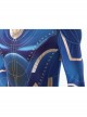 Eternals Ikaris Blue Battle Suit Halloween Cosplay Costume Full Set