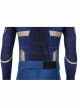 Eternals Ikaris Blue Battle Suit Halloween Cosplay Costume Full Set