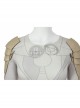 Eternals Thena Beige Battle Suit Halloween Cosplay Costume Bodysuit Set Without Shoes