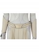 Eternals Thena Beige Battle Suit Halloween Cosplay Costume Bodysuit Set Without Shoes