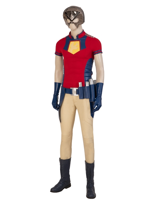 Suicide Squad Peacemaker Christopher Smith Halloween Cosplay Costume Set Without Shoes