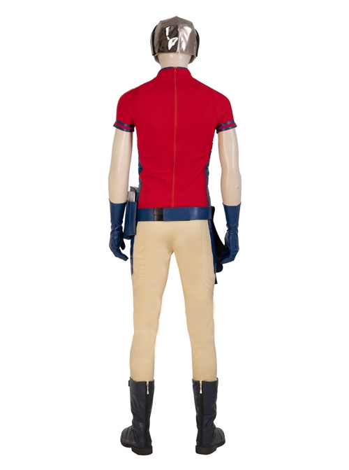 Suicide Squad Peacemaker Christopher Smith Halloween Cosplay Costume Set Without Shoes