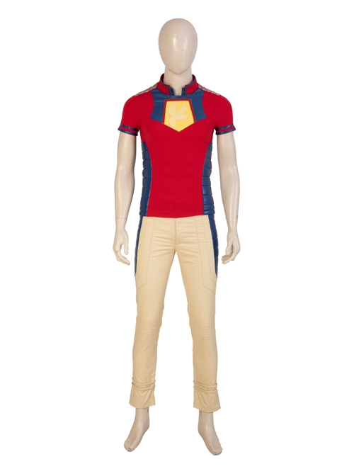 Suicide Squad Peacemaker Christopher Smith Halloween Cosplay Costume Set Without Shoes