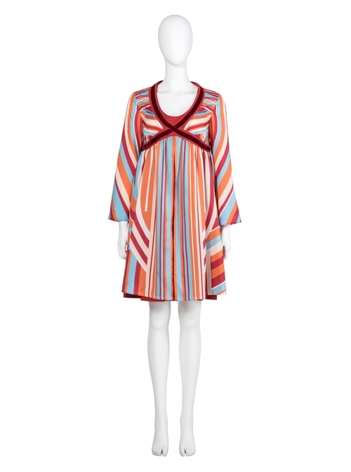 Wanda Vision Scarlet Witch Wanda Maximoff Halloween Cosplay Costume Striped Maternity Dress