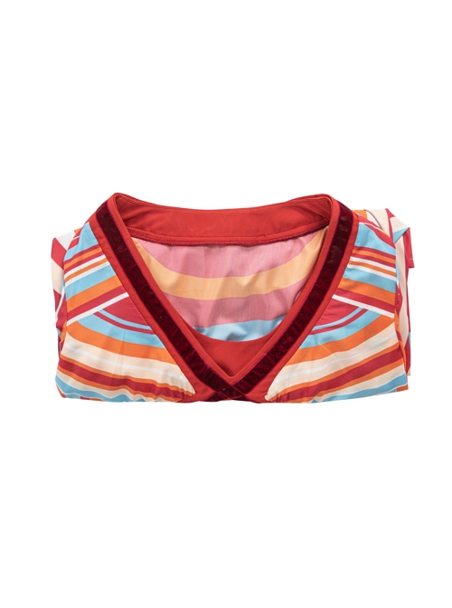 Wanda Vision Scarlet Witch Wanda Maximoff Halloween Cosplay Costume Striped Maternity Dress