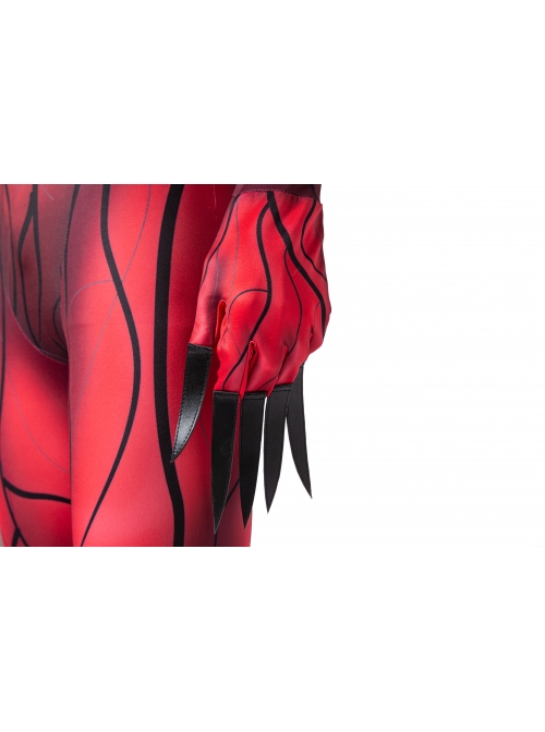 Venom Let There Be Carnage Carnage Cletus Kasady Halloween Cosplay Costume Red Bodysuit