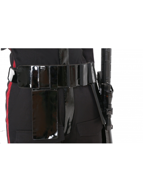 Star Wars Battlefront II Iden Versio Black Suit Halloween Cosplay Costume Set