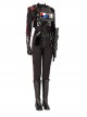 Star Wars Battlefront II Iden Versio Black Suit Halloween Cosplay Costume Set