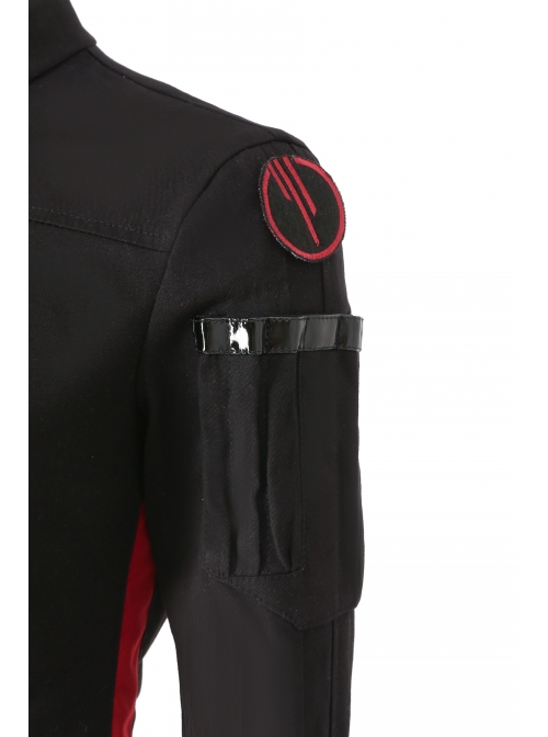 Star Wars Battlefront II Iden Versio Black Suit Halloween Cosplay Costume Set