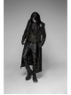Stand-Up Collar Front Chest Flower Buckle Long Sleeve Brown Punk Twill Weft Velveteen Jacket