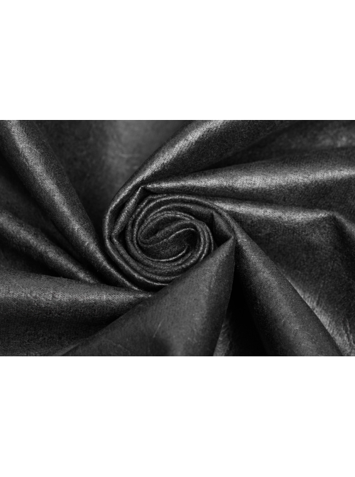 Stand-Up Collar Front Metal Decoration Long Sleeve Black Gothic Paisley Pattern Embossed Velvet Coat With Cloak
