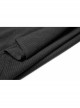 Metal Buckle Straps Arm Loop Metal Chain Black Punk Long Frill Cape