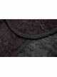 Stand-Up Collar Front Metal Retro Button Back Waist Lace-Up Rear Pendulum Dovetail Black Gothic Coat