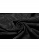 High Collar Metal Retro Button Lantern Sleeve Burrs Cuff Black Gothic Printing Shirt