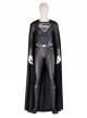 Zack Snyder's Justice League Superman Clark Kent Black Battle Suit Halloween Cosplay Costume Full Set
