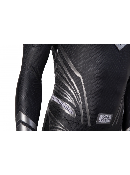 Zack Snyder's Justice League Superman Clark Kent Black Battle Suit Halloween Cosplay Costume Full Set