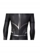 Zack Snyder's Justice League Superman Clark Kent Black Battle Suit Halloween Cosplay Costume Full Set