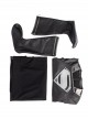 Zack Snyder's Justice League Superman Clark Kent Black Battle Suit Halloween Cosplay Costume Full Set