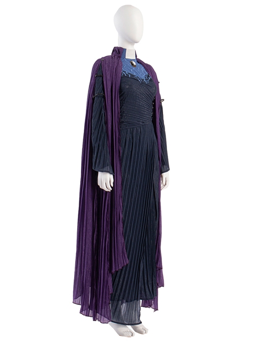 Wanda Vision Agatha Harkness Halloween Cosplay Costume Full Set