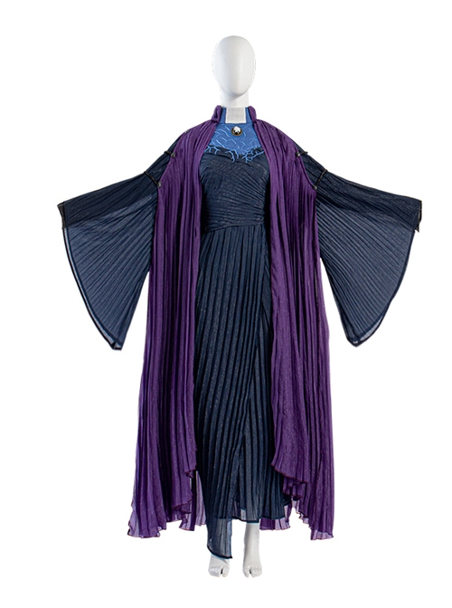 Wanda Vision Agatha Harkness Halloween Cosplay Costume Full Set