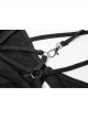 Gothic Female Elastic V-neck Strap Binding High Waist Dress