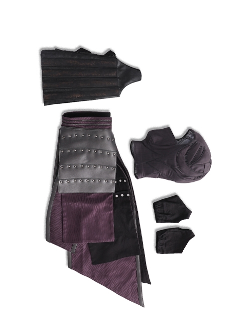 Mortal Kombat Devastation Sub-Zero Kuai Liang Halloween Cosplay Costume Set