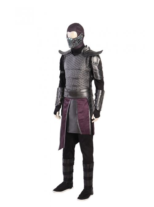 Mortal Kombat Devastation Sub-Zero Kuai Liang Halloween Cosplay Costume Set