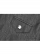 Steam Punk Female Velvet PU Leather Stitching Metal Buckle Pleated Skirt