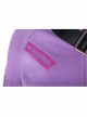 TV Drama Hawkeye Kate Bishop Purple Top Suit Halloween Cosplay Costume Set