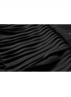 Steam Punk Female Black Metal Buckle Stitching Pleated Skirt