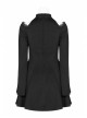 Gothic Female Dark Lunar Hollow V-neck High Waist Dress